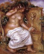 The Bather at the Fountain renoir